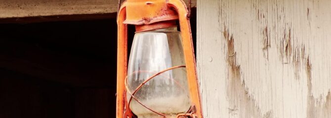 kerosene lamp
